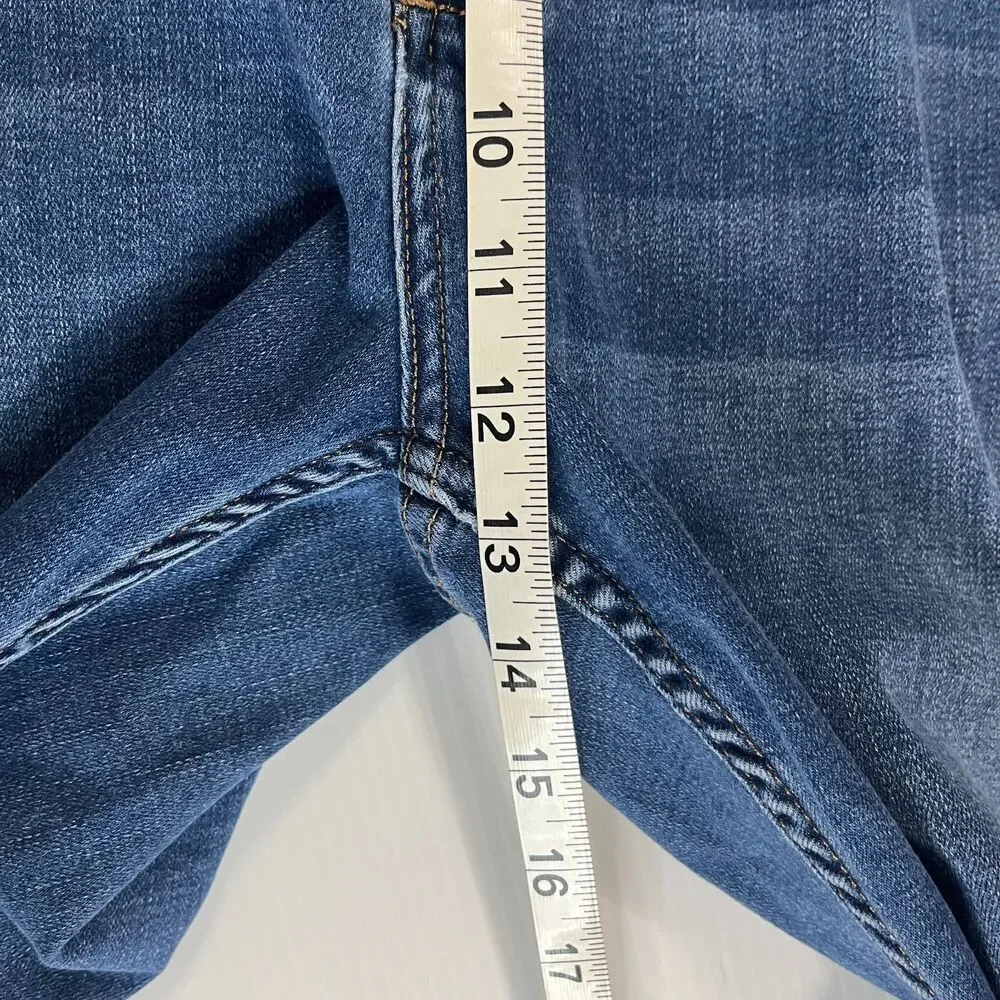 Tommy Bahama Men's Straight Leg Jeans 40x30 Blue Medium Wash Stretch Denim